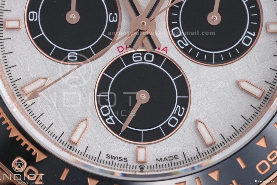 (Gain QF 1:1 Daytona 501 Best Premium Meteorite on Weight) 126515 V10 2025 QF4131 Edition Oyster-flex Dial Strap 0730